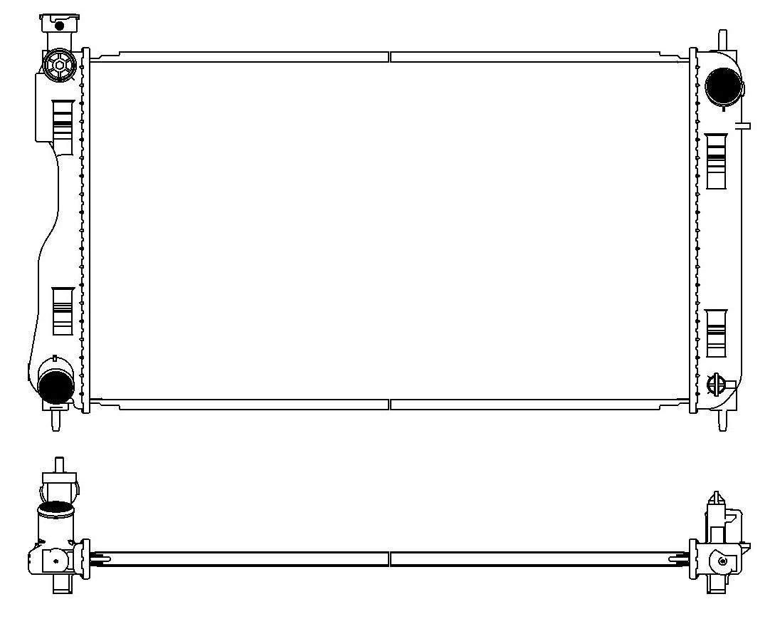 Product Detail 3421-8519 - ADR Radiator
