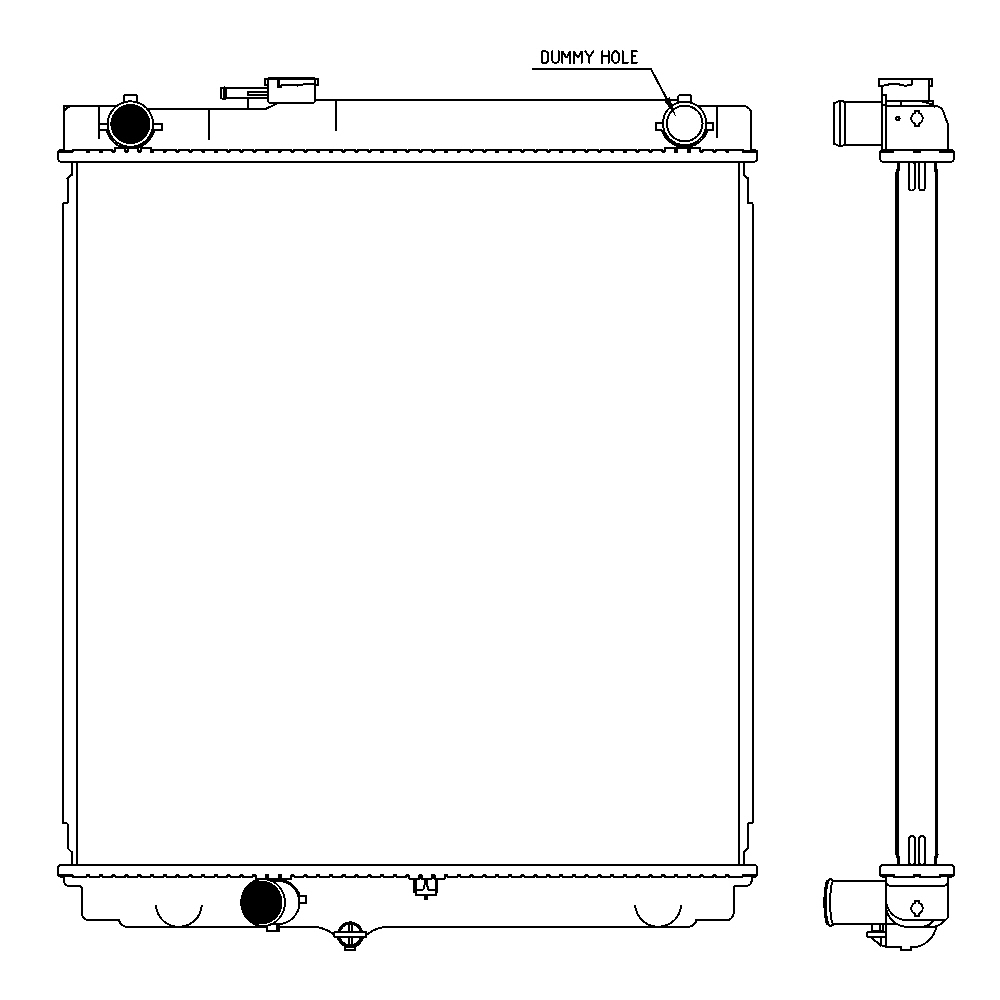 Product Detail 3461-1027A - ADR Radiator