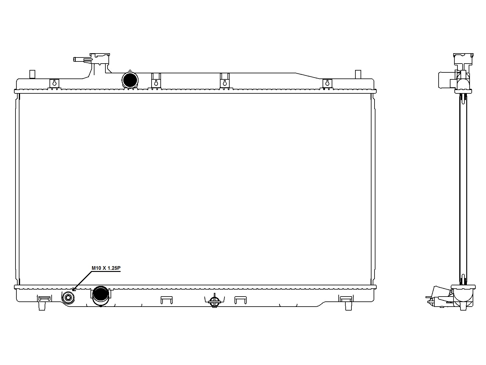 Product Detail 3211-8553 - ADR Radiator