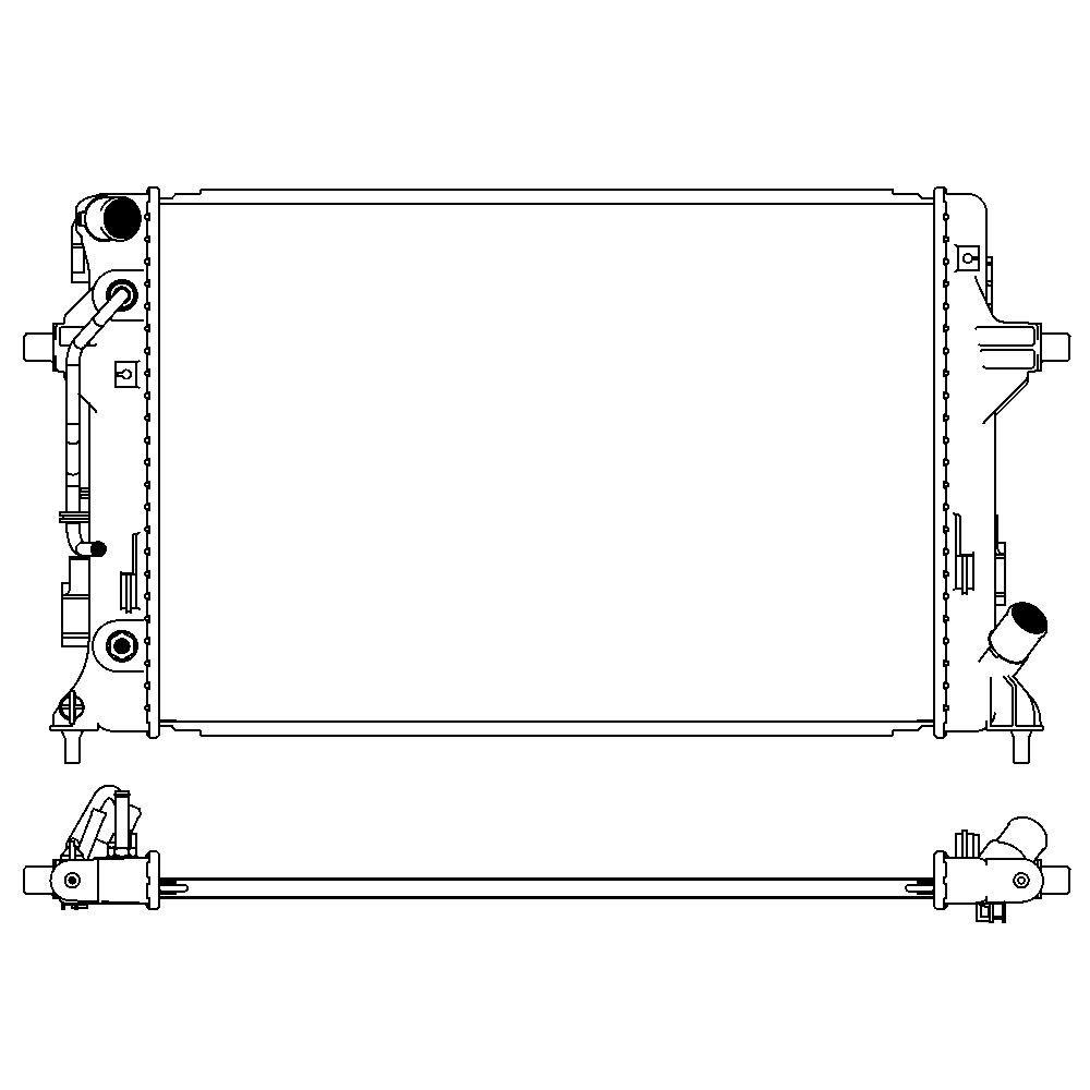 Product Detail 3451-8519 - ADR Radiator
