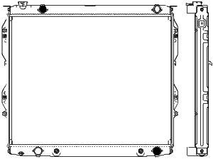 Product Detail 3461-1064 - ADR Radiator